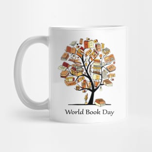 World Book Day Funny Bookworm Mug